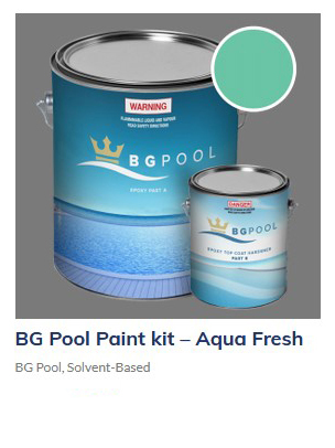 BG Pool Paint Kit - Aqua Fresh