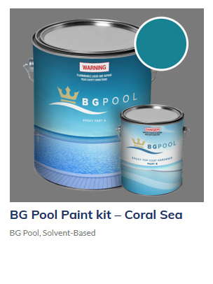 BG Pool Paint Kit - Coral Sea