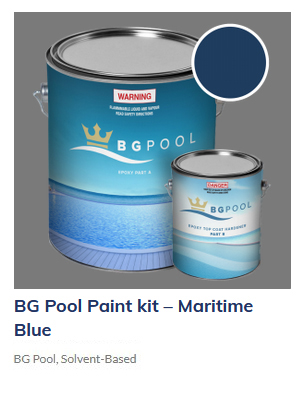 BG Pool Paint Kit - Maritime Blue