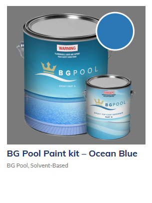 BG Pool Paint Kit - Ocean Blue