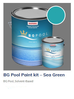 BG Pool Paint Kit - Sea Green