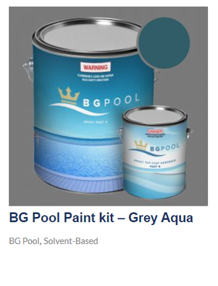 BG Pool Paint Kit – Grey Aqua