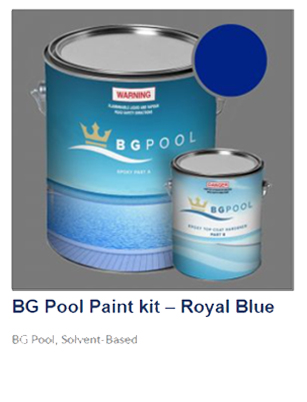 BG Pool Paint Kit – Royal Blue