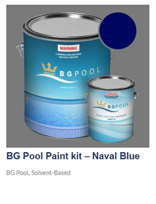 BG Pool Paint kit – Naval Blue-3