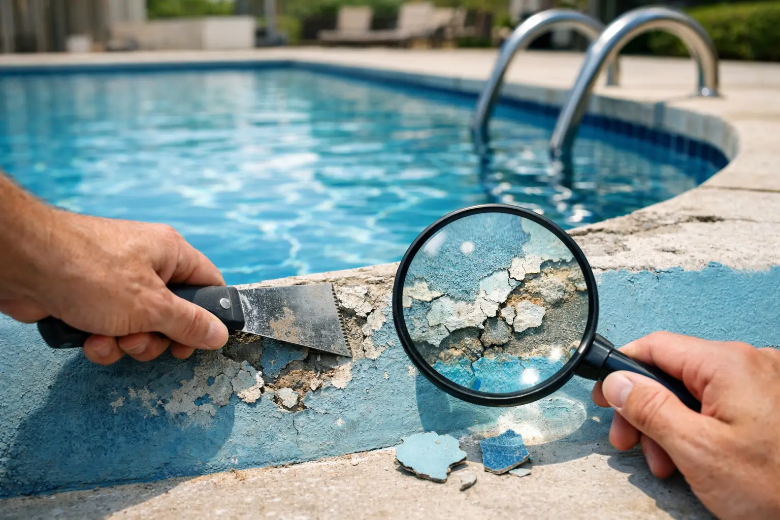 How to Spot Coating Failure in a Swimming Pool