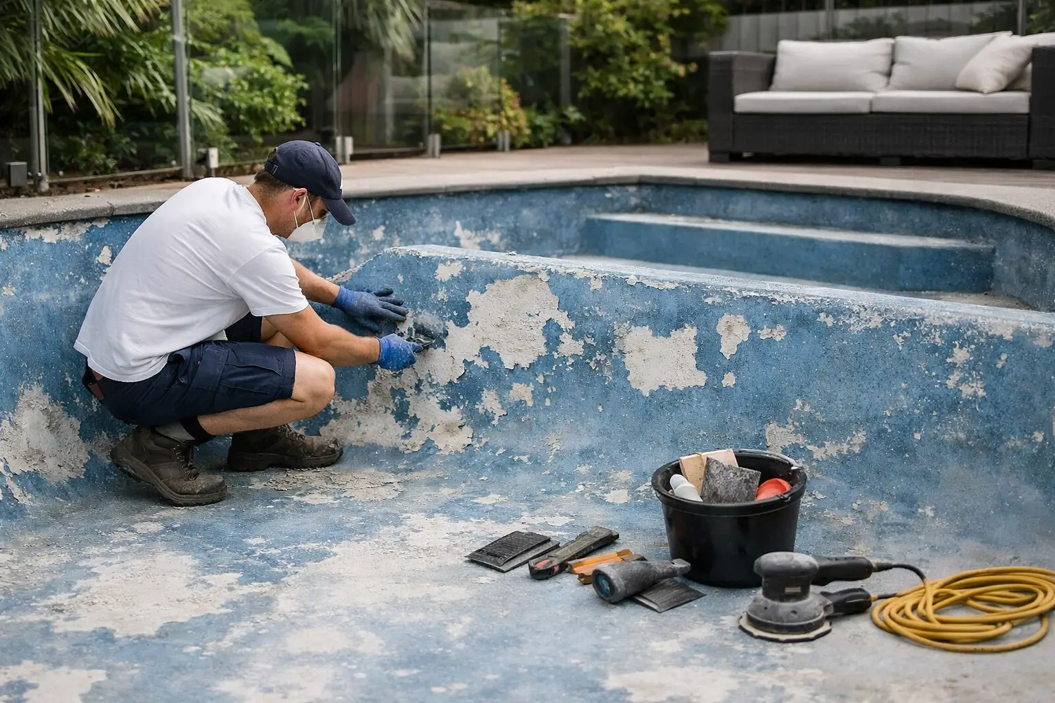 Fix Pool Coating Adhesion Problems Properly