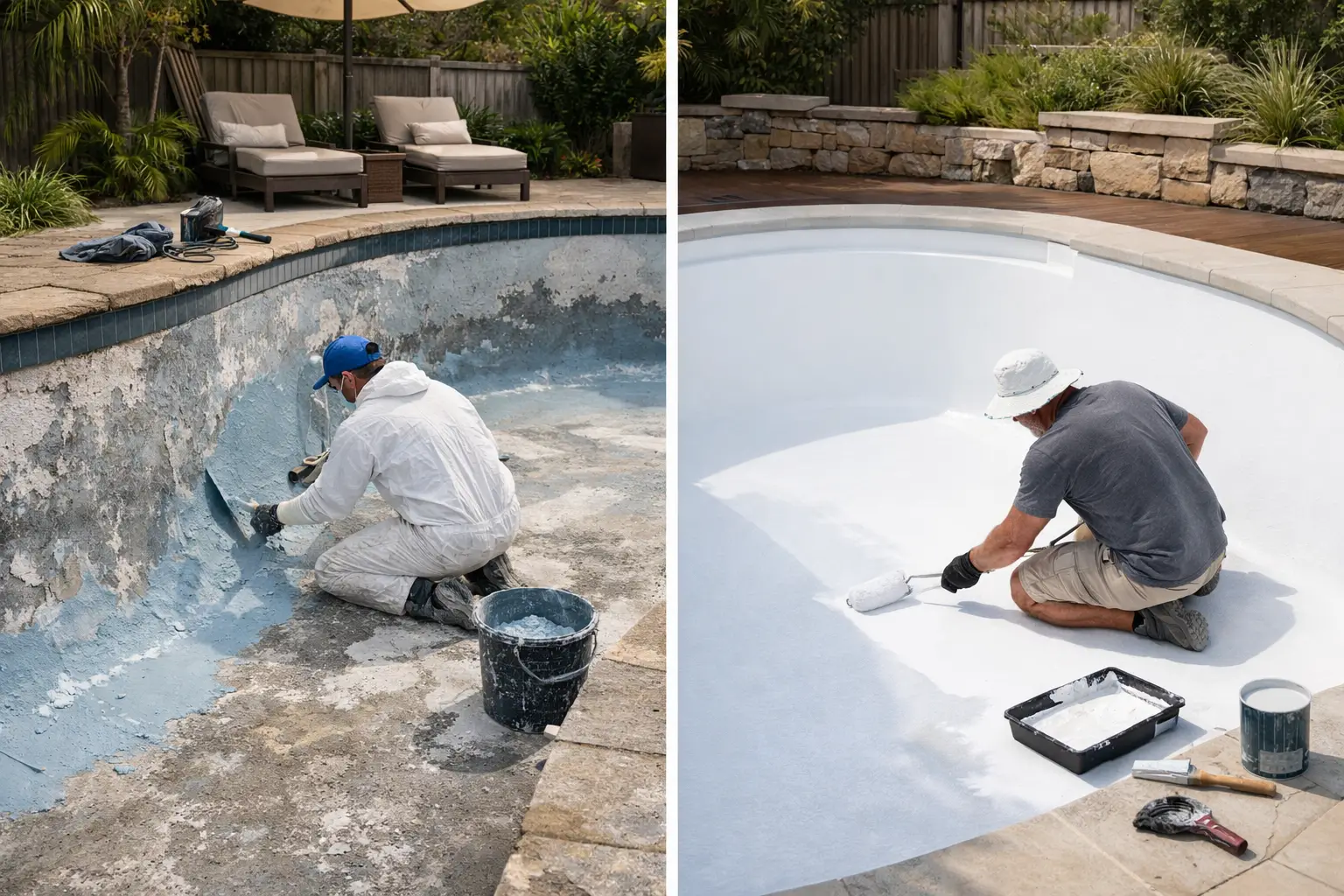 Pool Resurfacing vs Pool Painting: Which Fits?