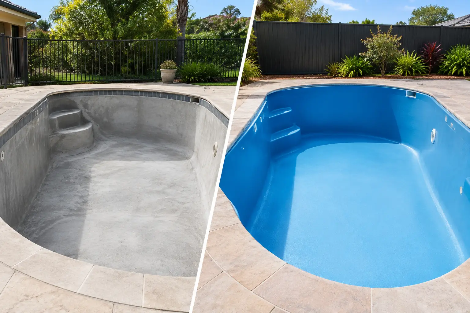 Concrete Versus Fibreglass Pool Paint: What Fits?