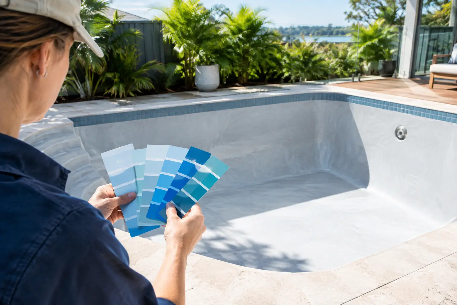 How Pool Paint Samples Prevent Costly Mistakes