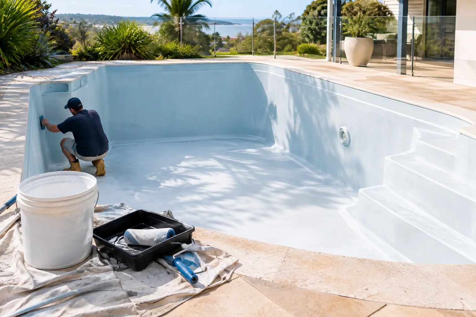 Fibreglass Pool Paint Review for Repainting